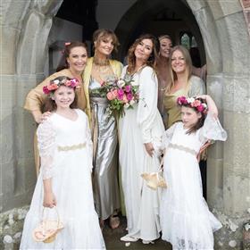fwthumbBridal Party at Church wedding flowers Lilys Flowers Lightwater.jpg